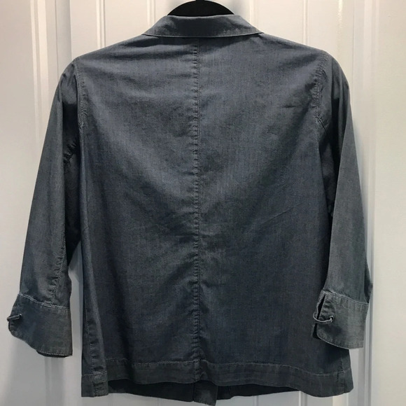 Chico’s Chambray jacket. Size 0. - Picture 7 of 8